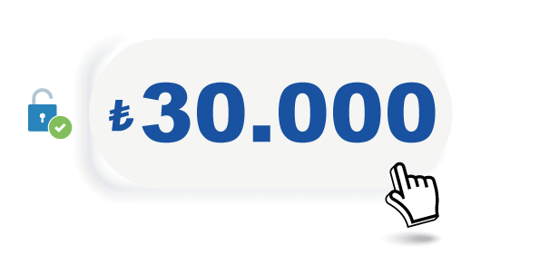 ₺ 30.000 TL - Secure Payment